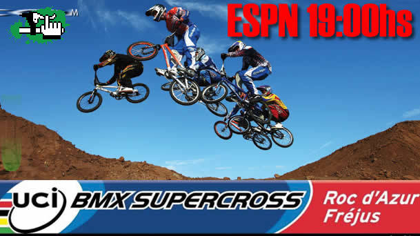 ESPN MIERCOLES 14 a las 19:00: BMX Supercross Highlights