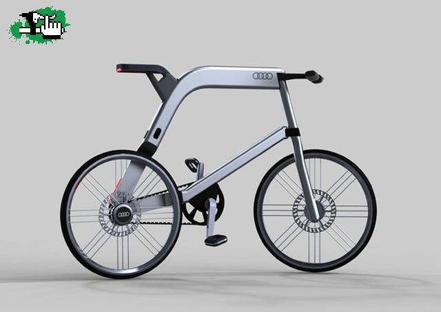 Bicicleta electrica de Audi