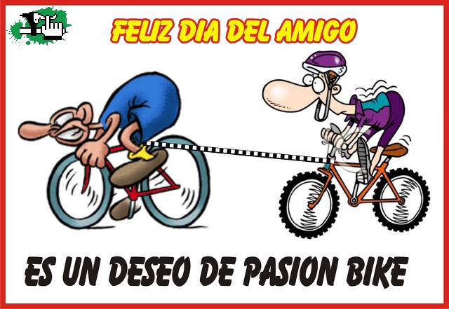feliz dia del amigo a todos mis amigos ciclistas!!!!!