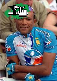 Yohann Géne...Primer ciclista negro en el Tour de Francia...