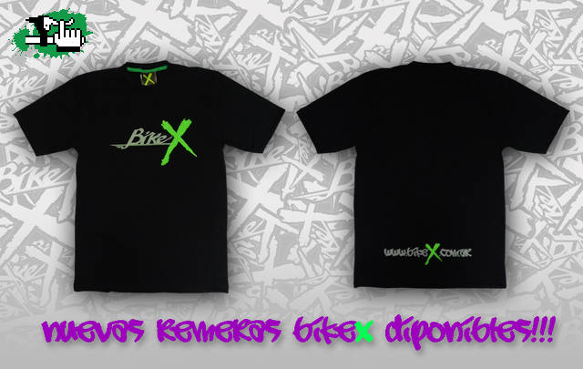 Nuevas Remeras BikeX Disponibles!!!