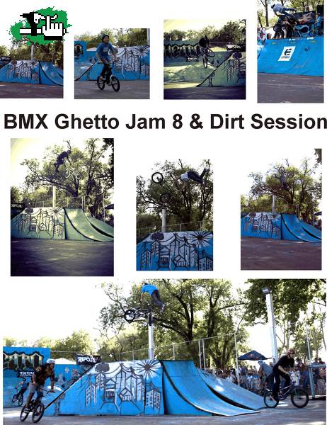 BMX Ghetto Jam 8 & Dirts Session en el Parque Sarmiento los dias 17 y 18 de dic.