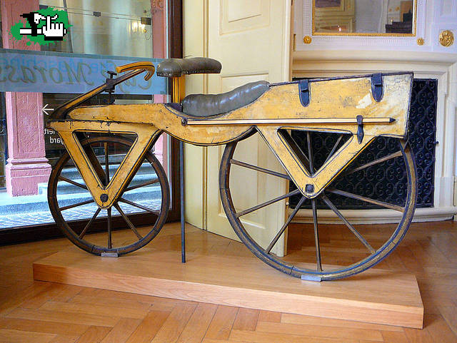 La "Draisiana". Segundo ensayo de bicicleta en 1817...(Parte 2 de 10)