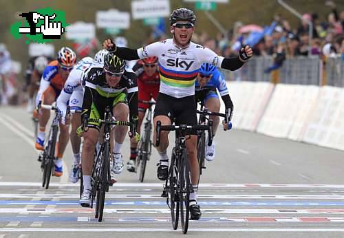 Giro de Italia 2012...Etapa 2...Gana Mark Cavendish de Gran Bretaña.