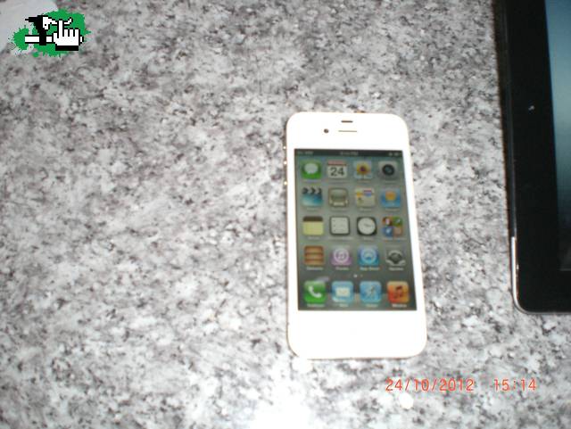 Iphone 4s blanco 4500