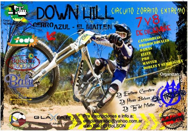 Downhill ZorritoExtremo en El Maitn, Chubut, Argentina