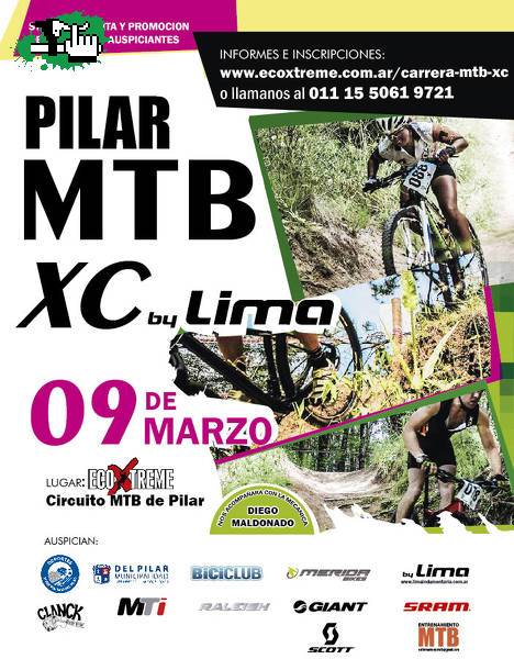 Carrera MTB XC By Lima en el circuito de Pilar