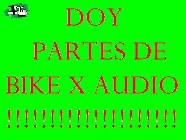 PARTES BICI X AUDIO E INSTRUMENTOS !!! PERMUTO