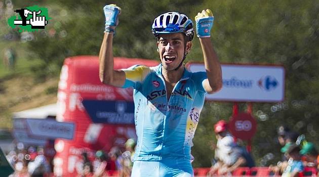 Vuelta a Espaa 2014...Etapa 11...Gana italiano  Fabio Aru... Lder: Contador