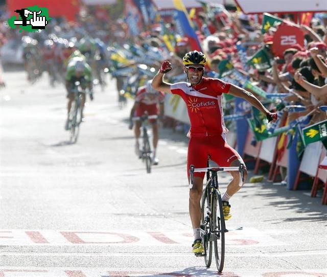Vuelta a Espaa 2014...Etapa 13...Gana espaol Dani Navarro... Lder: Contador