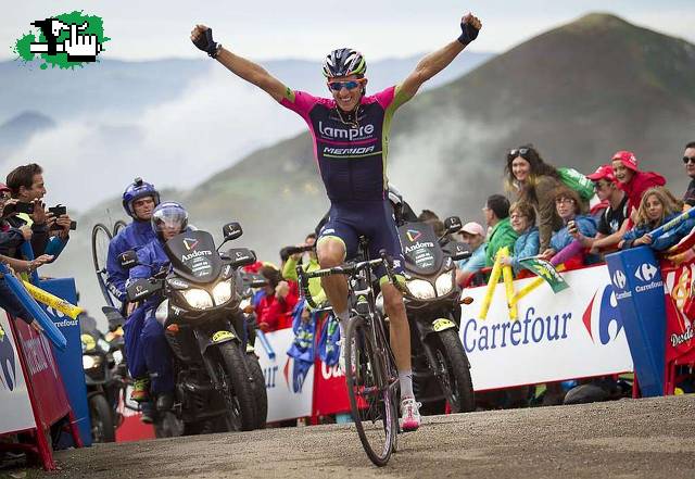 Vuelta a Espaa 2014...Etapa 15...Gana el polaco Niemec...Lder: Contador.