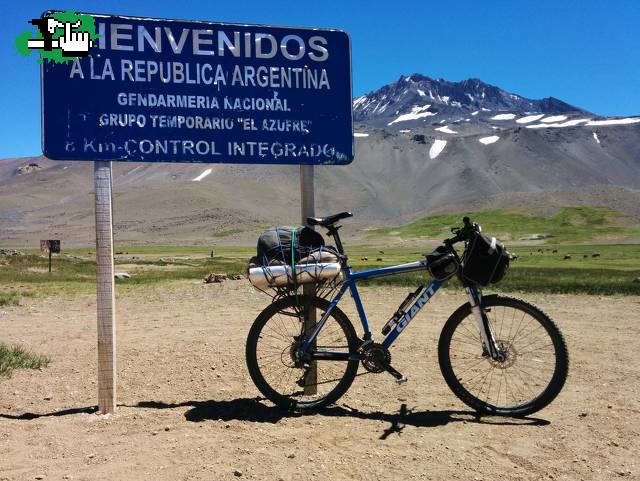Tercer conquista con mi bika.  en Malarge, Mendoza, Argentina