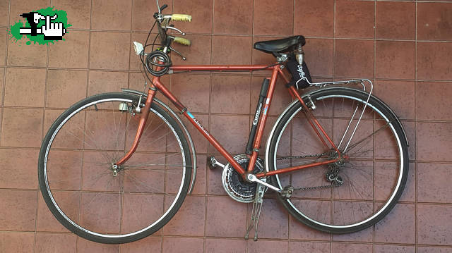 Canjeo bicicleta Italiana Chiorda R28 por cuadro MTB rodado 26 en excelentes condiciones