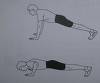 foto de flexiones o push up - pectorales y triceps