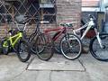 foto de mis cuatro bikes!!!