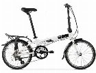 Bicicleta Dahon MARINER D8 Blanca con Portapaquetes